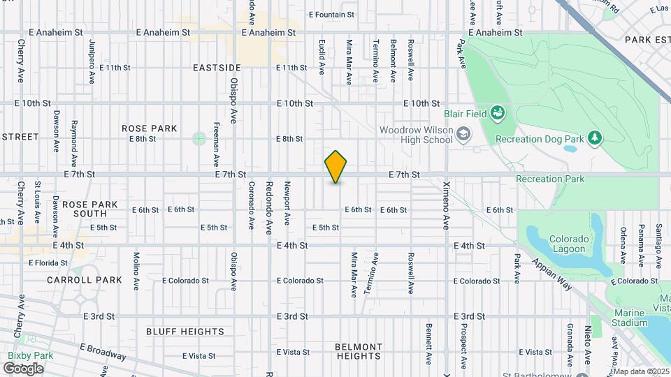 661 Grand Ave Map and Location Details