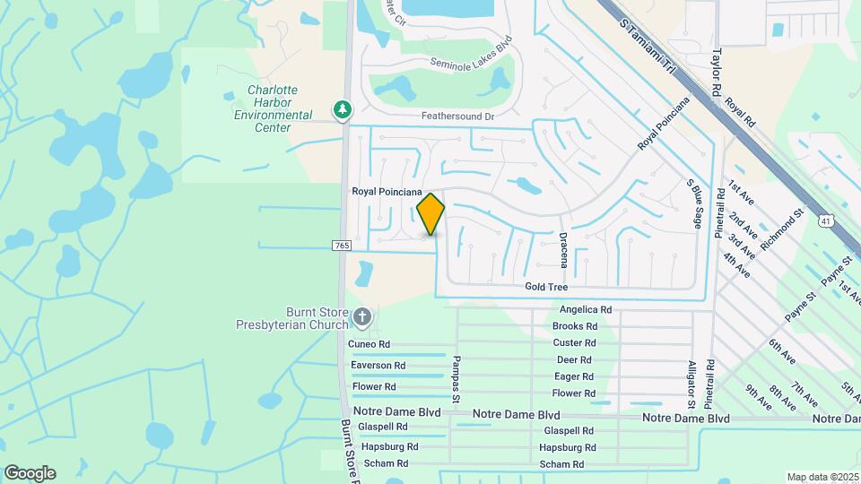 603 Vinca Rosea Map and Location Details