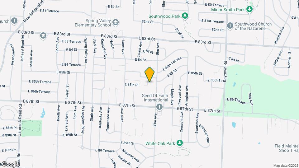 8517 Ditzler Ave Mapa y Detalles de la Ubicación