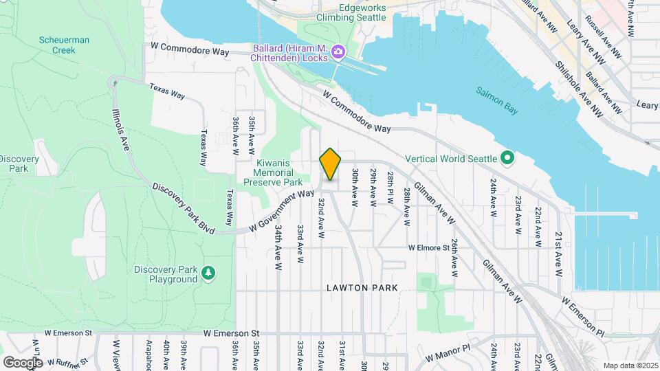 3108 W Jameson St, Unit Apt#2 Map and Location Details