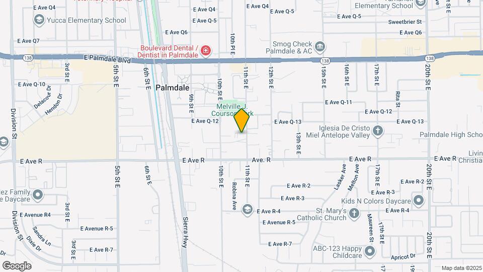 38101 11th St E Map and Location Details