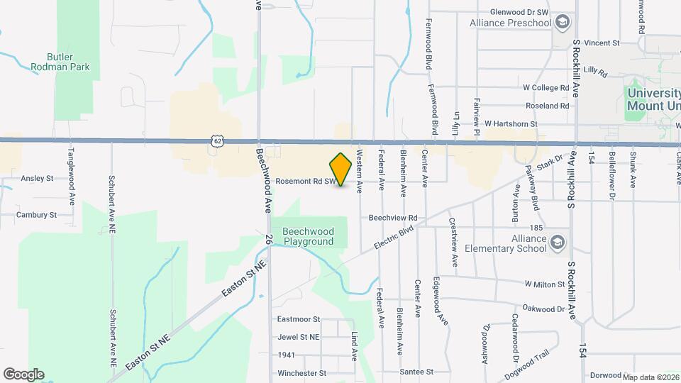 1672 Rosemont Rd, Unit 1672 Mapa y Detalles de la Ubicación