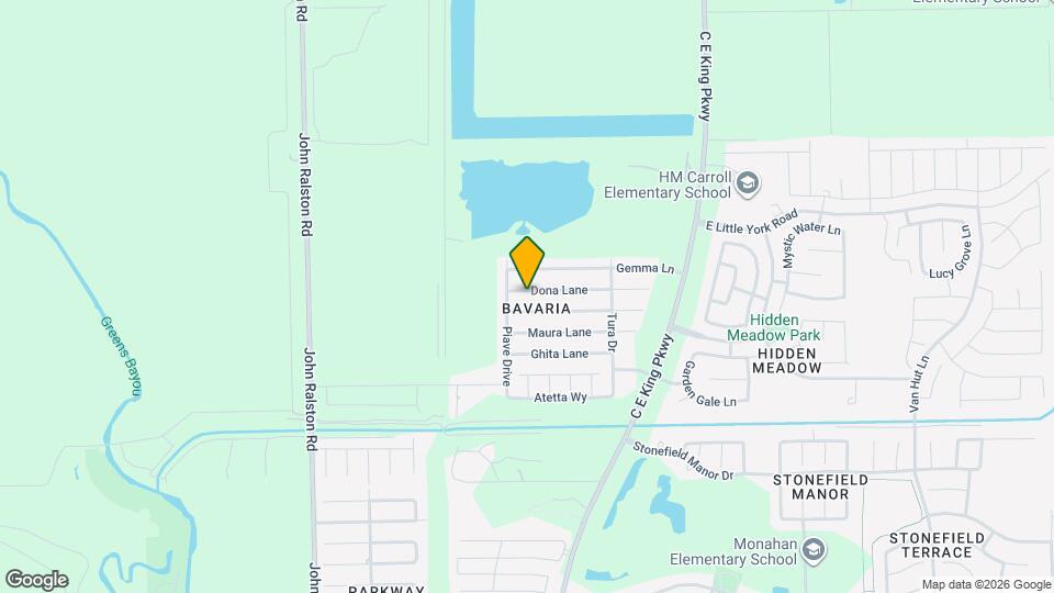 12222 Dona Lane Map and Location Details