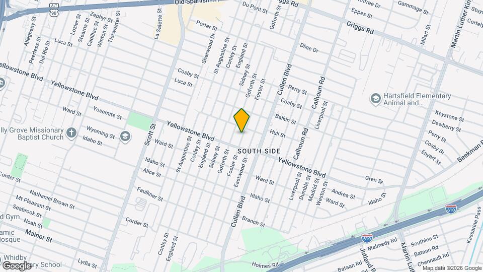 6614 Foster St Map and Location Details