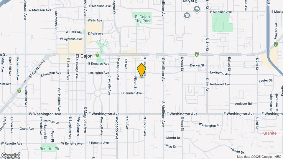 342 S Lincoln Ave Mapa y Detalles de la Ubicación