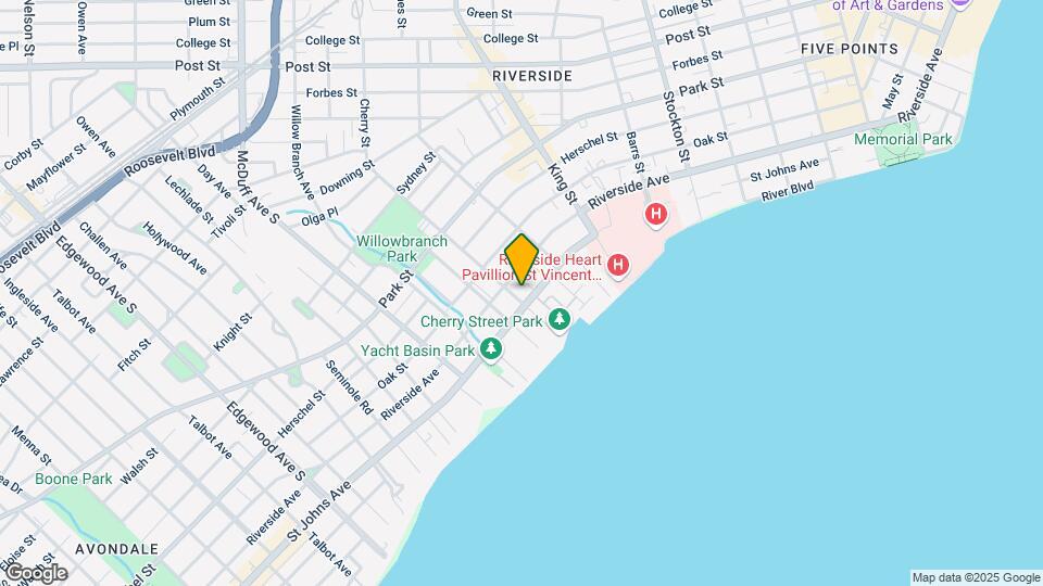 2821 Saint Johns Ave Mapa y Detalles de la Ubicación