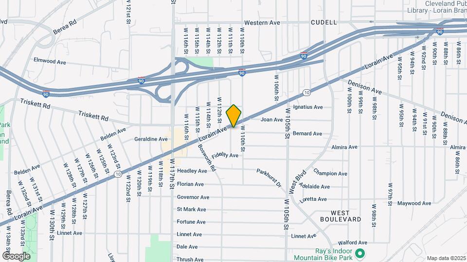 3281 W 111th St Map and Location Details