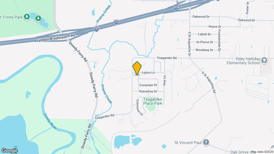 2111 Dandelion Dr Map and Location Details