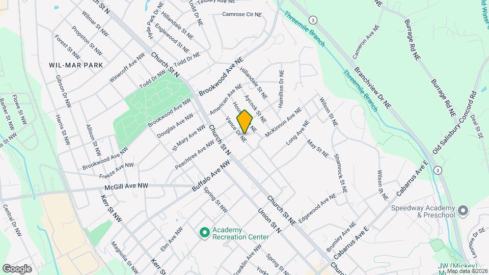 298 Vance Dr NE Mapa y Detalles de la Ubicación