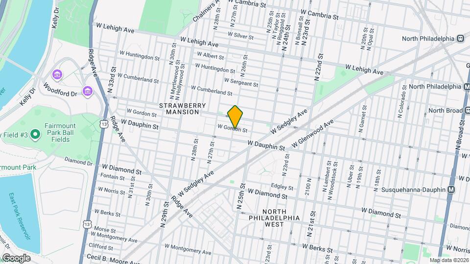 2317 N 26th St Map and Location Details