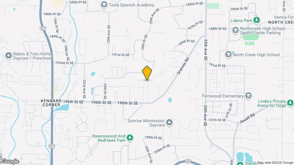 19328 29th Ave SE Map and Location Details