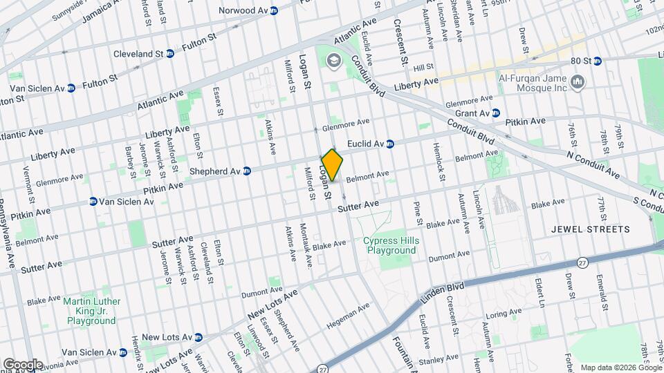 900 Belmont Ave Map and Location Details