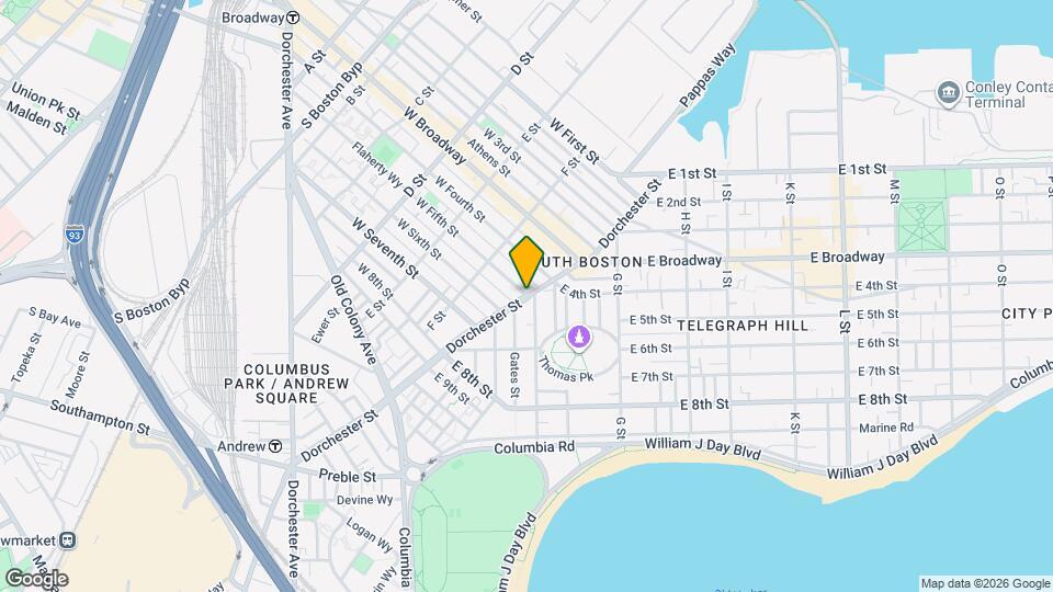 525 W Fifth St Map and Location Details