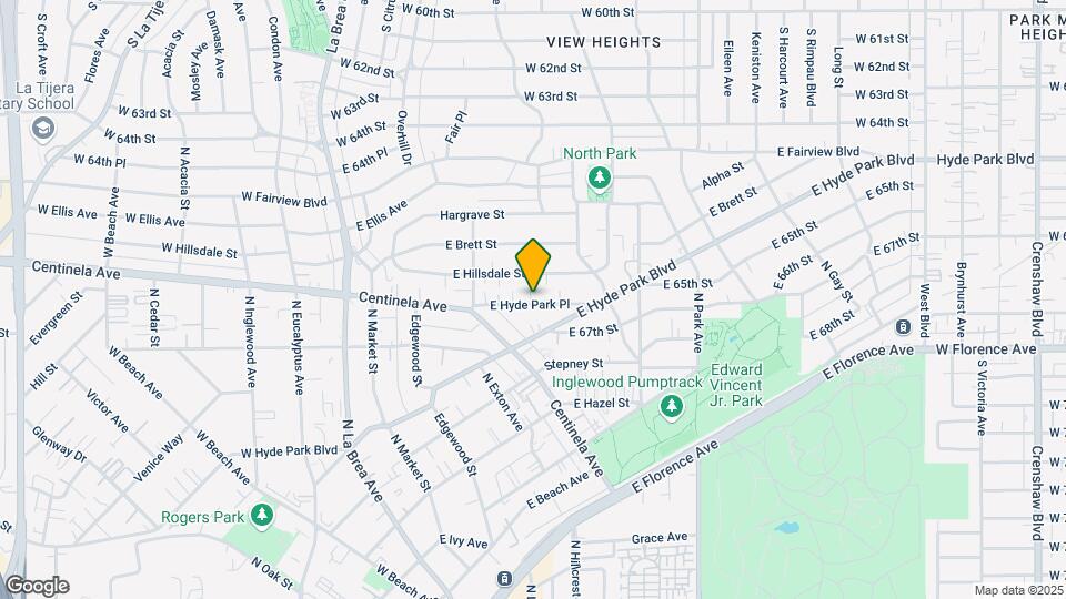 553 Hyde Park Pl Map and Location Details