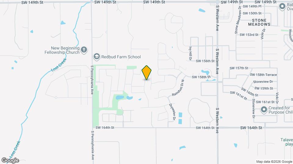 15908 Wolf Crk Wy Mapa y Detalles de la Ubicación