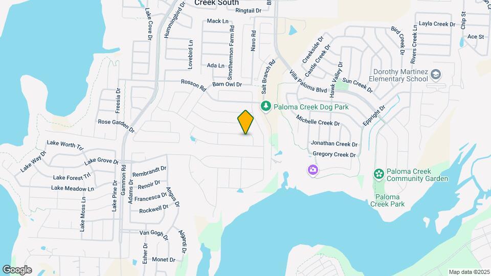 1736 Yellowthroat Dr Map and Location Details