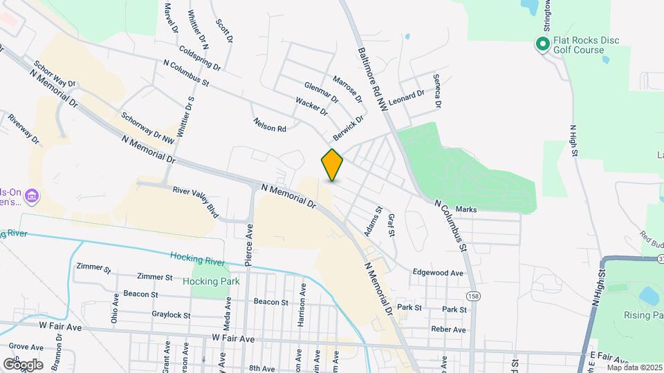 1543 Graf St Map and Location Details