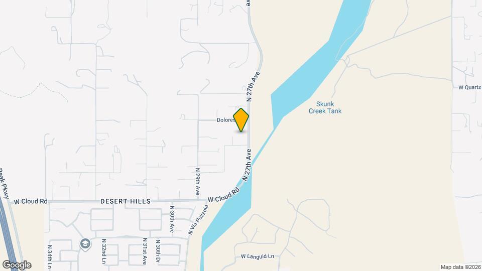 36648 N 27th Ave Map and Location Details