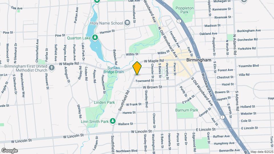 327 Southfield Rd Map and Location Details