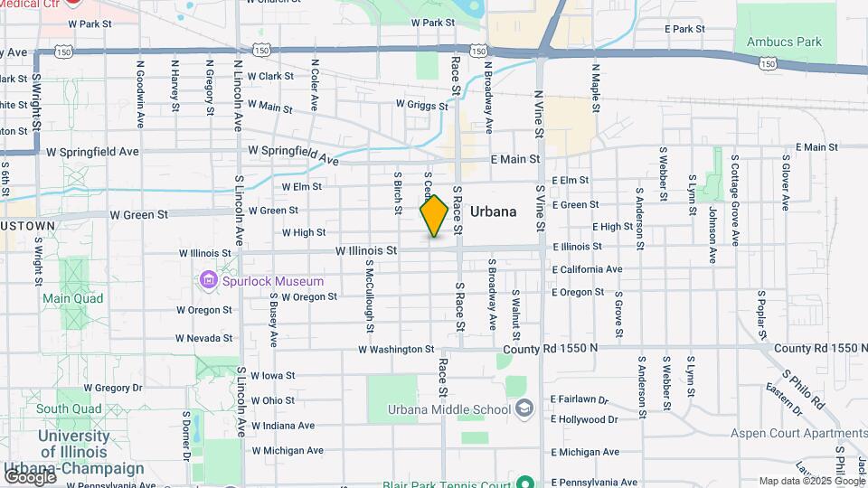 212 W Illinois St Map and Location Details