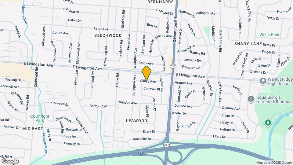 4263 Sibley Ave Map and Location Details