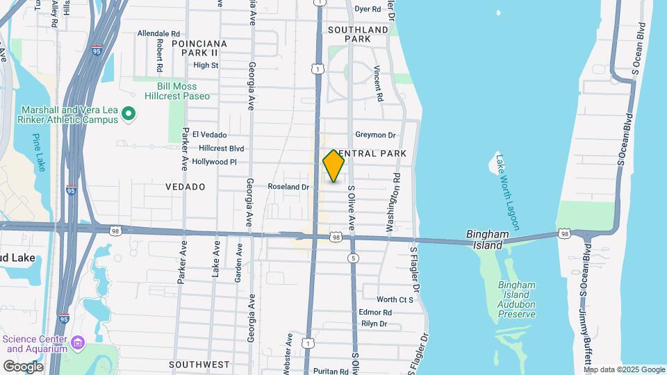 323 Kenilworth Blvd Mapa y Detalles de la Ubicación