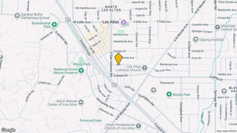 419 Tyndall St Map and Location Details