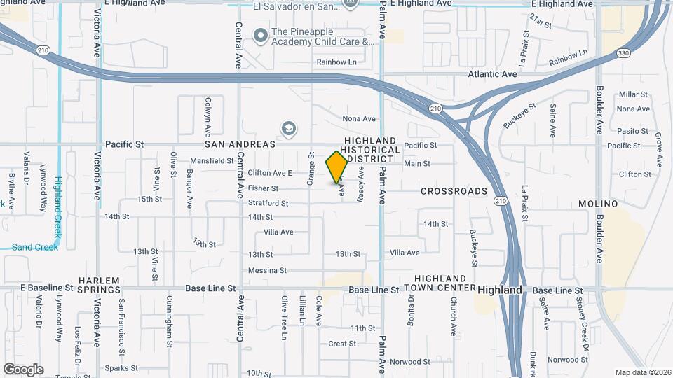 1504 Cole Ave Mapa y Detalles de la Ubicación