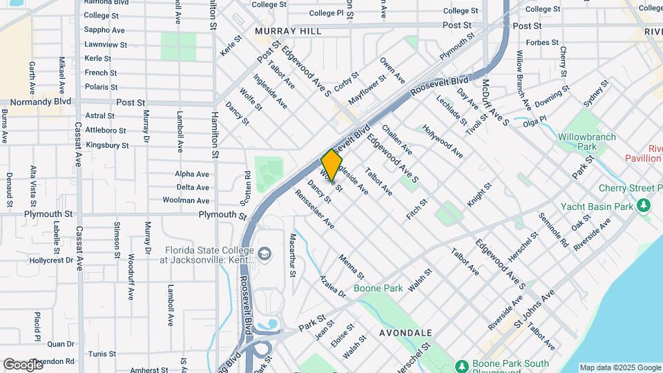 1244 Wolfe St Mapa y Detalles de la Ubicación