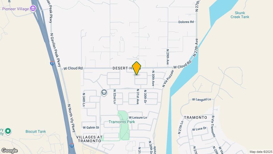 3030 W Caravaggio Ln Map and Location Details