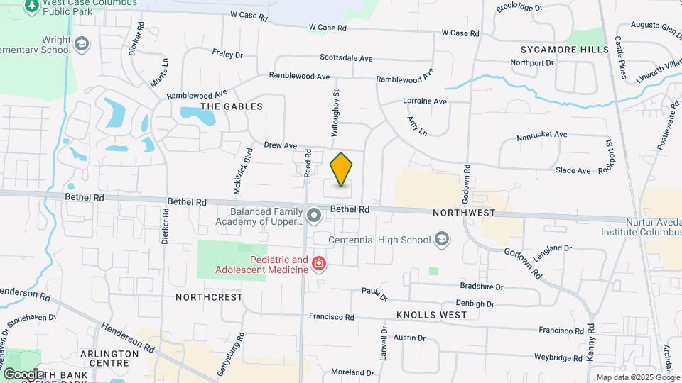 Bethel Woods Apartments Columbus - Map 