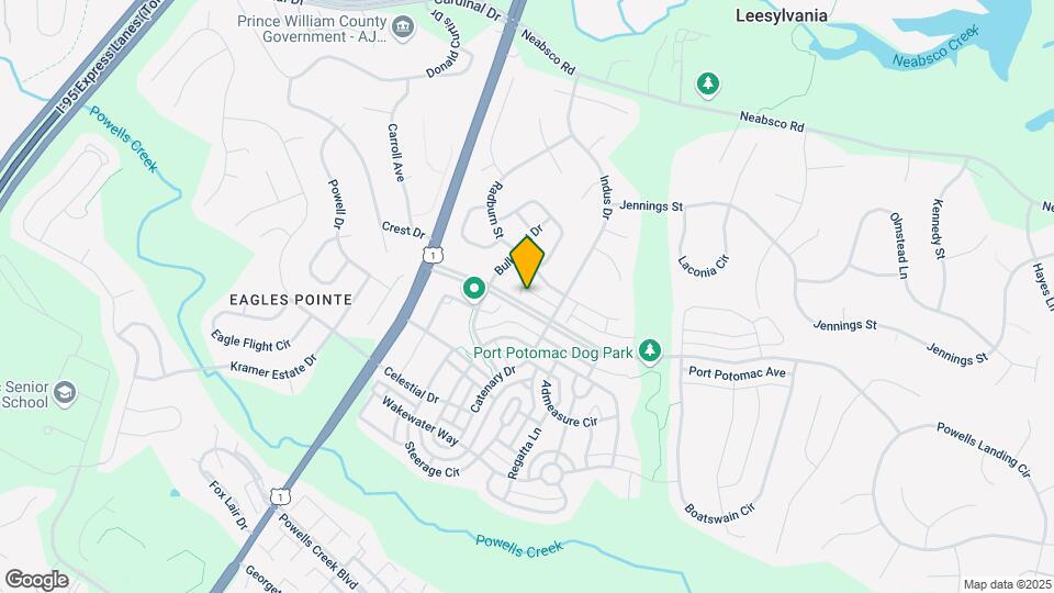 2548 Port Potomac Ave Map and Location Details