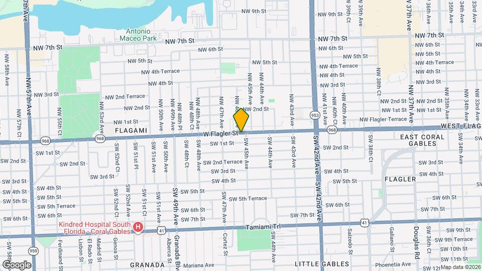 10 SW 45th Ave Map and Location Details