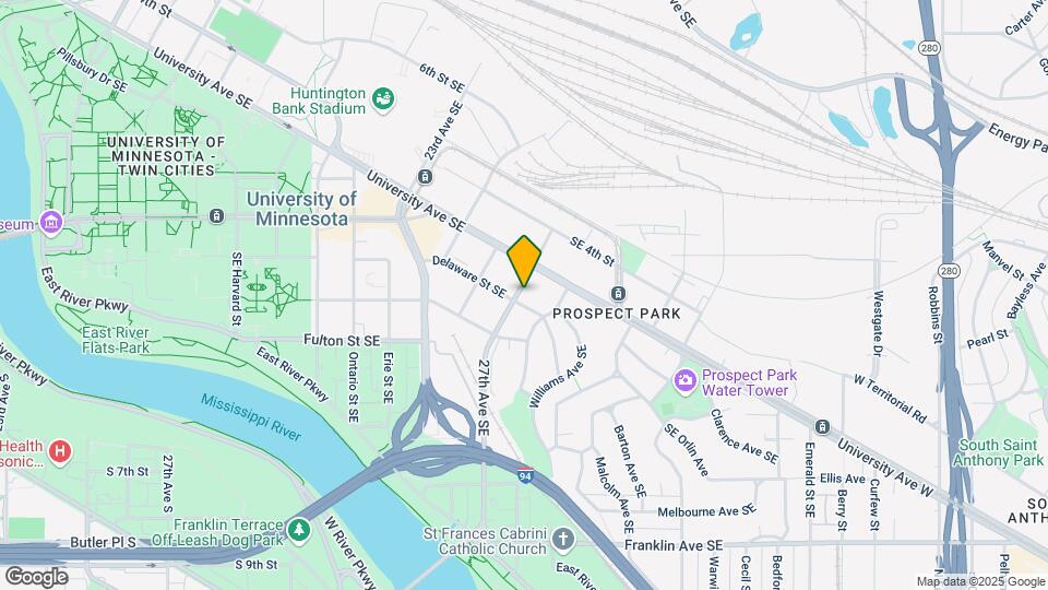 2701 Delaware St SE Map and Location Details