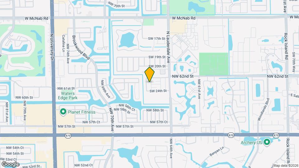 2323 SW 82nd Way Map and Location Details