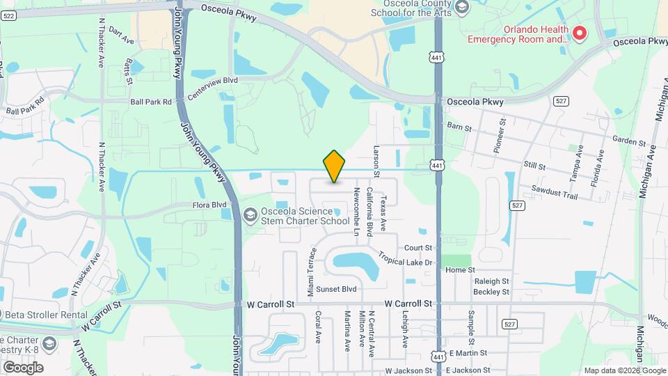 625 Cadillac Blvd Map and Location Details