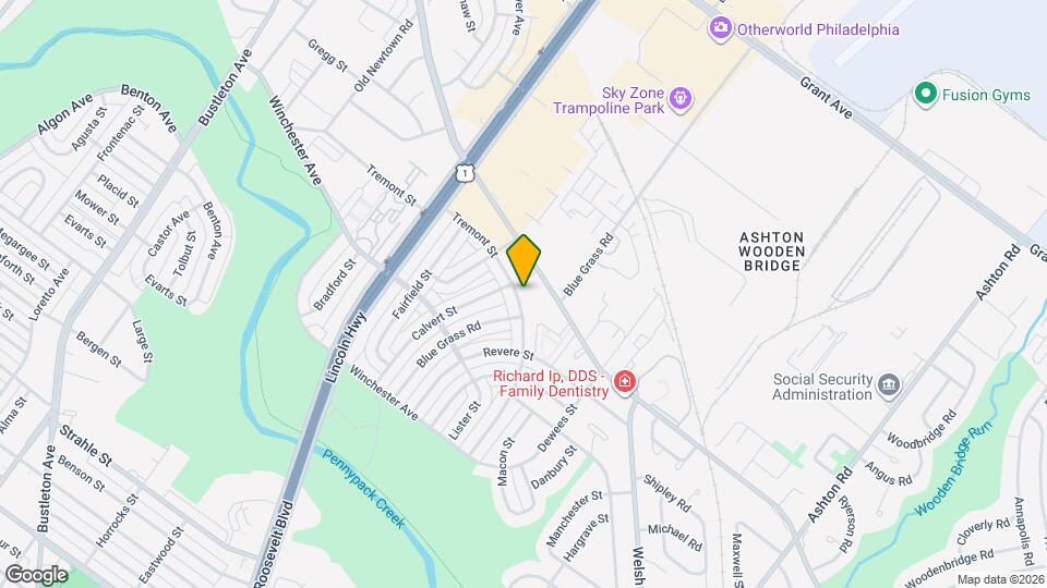 2637 Tremont St Map and Location Details