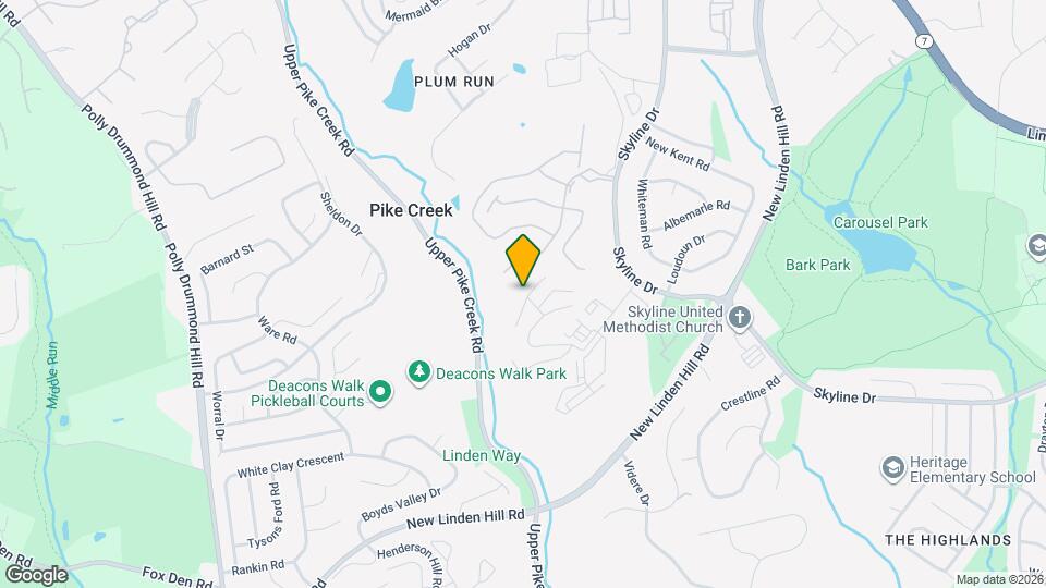 4807 Claremont Ct Mapa y Detalles de la Ubicación