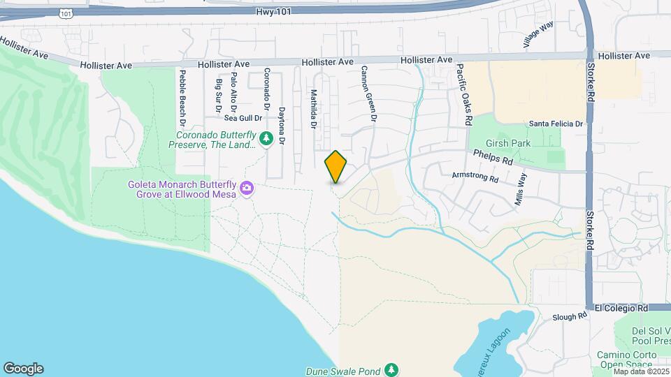 450 Ellwood Beach Dr Map and Location Details