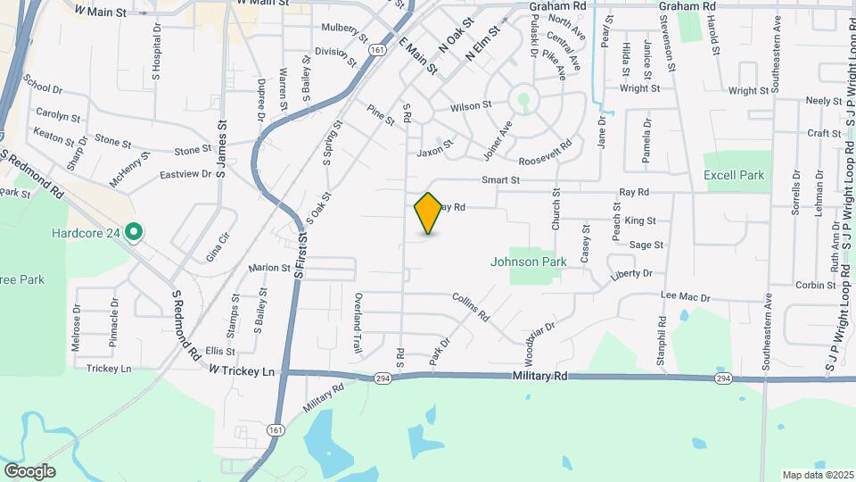 1036 S Rd Map and Location Details