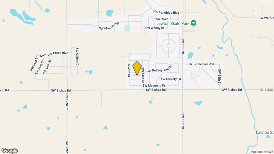4409 SW Hickory Ln Map and Location Details