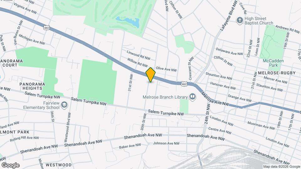 837 30th St NW Map and Location Details