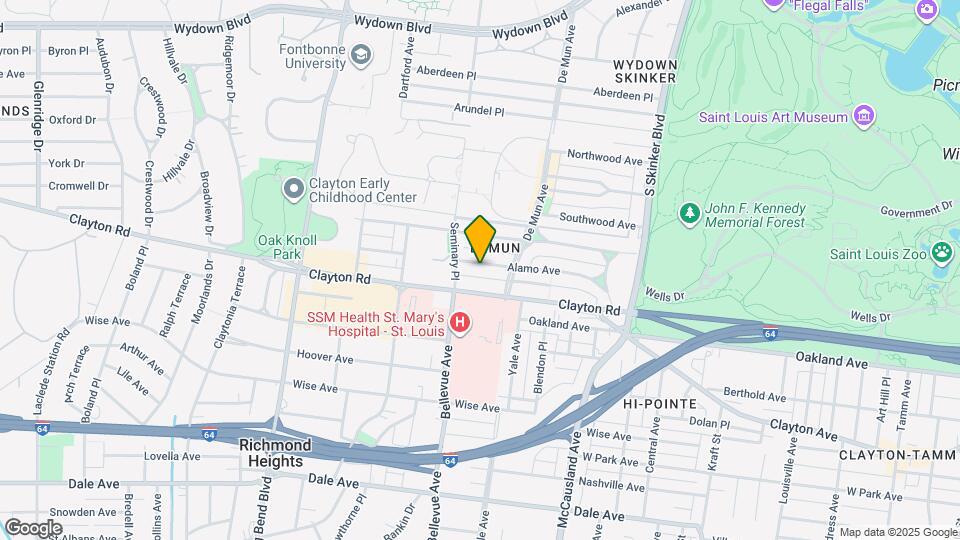 6432 Alamo Ave Map and Location Details