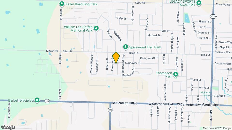 511 Dewberry Ln Mapa y Detalles de la Ubicación