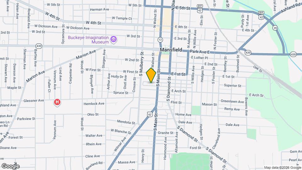 20 W Williams Ave Map and Location Details