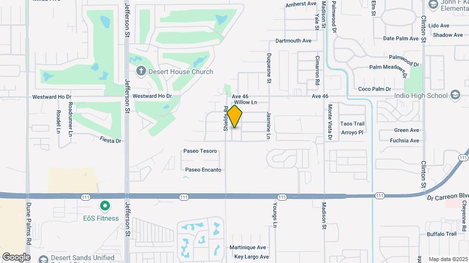 46374 Willow Ln Mapa y Detalles de la Ubicación