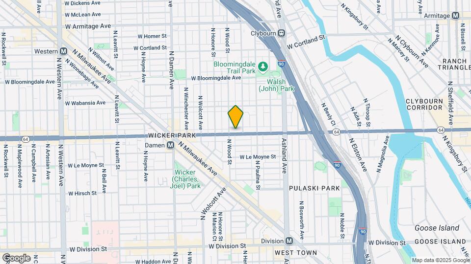 1748 W North Ave Map and Location Details