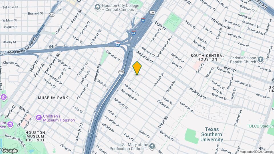 2311 Eagle St Map and Location Details