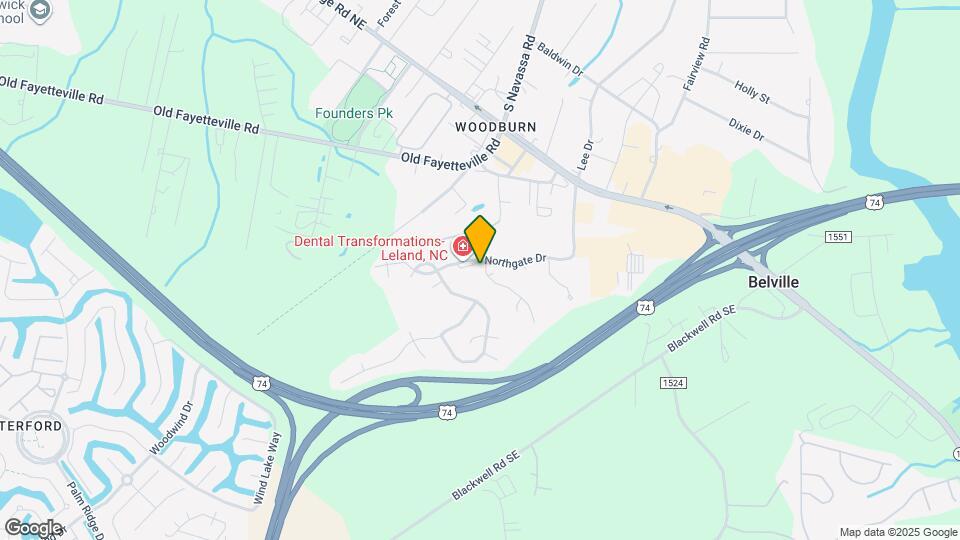 1001 Stony Woods Dr Map and Location Details