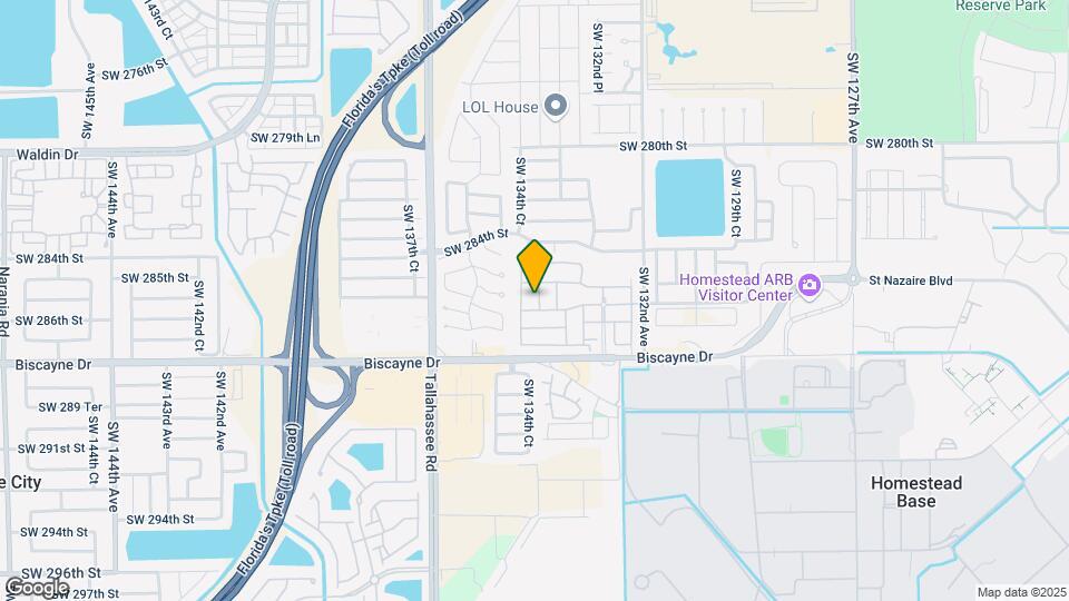 28568 SW 134th Ave Map and Location Details